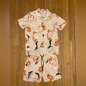 SHEIN Shirt and Short Set